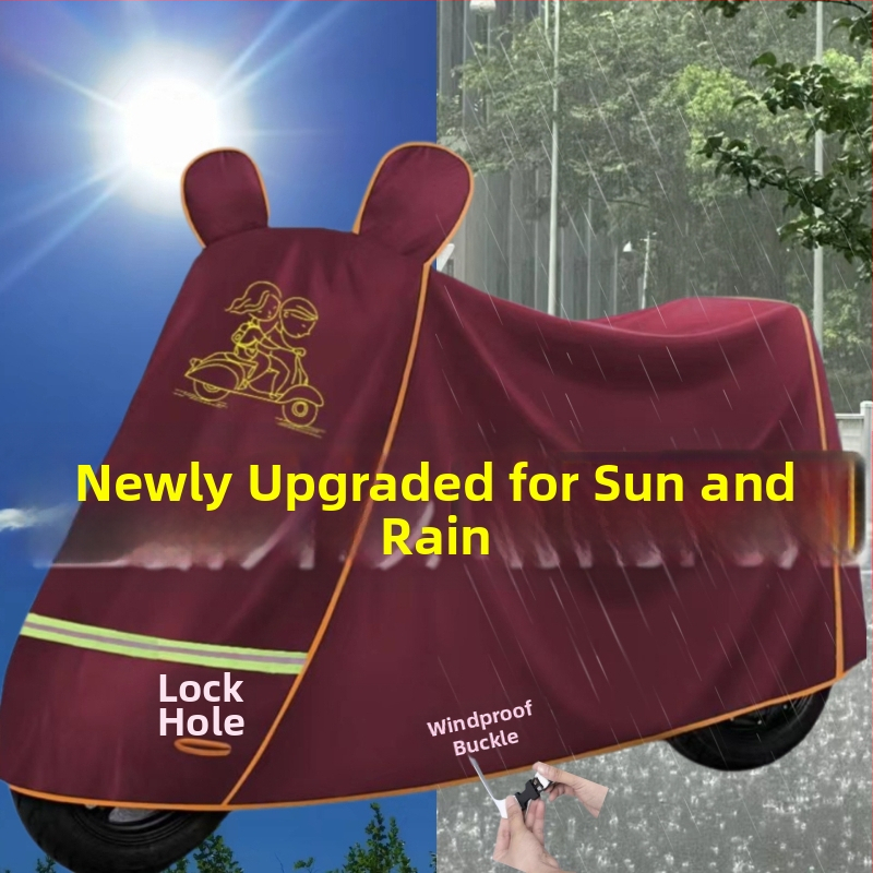 Obal na elektrické vozidlo — ochrana proti dažďu a prachu, minimalistický štýl