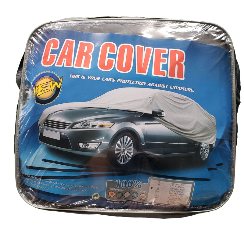 Univerzalno auto pokrovilo od PVC tkanine – zaštita od sunca, vodootporno, toplinska izolacija, potpuno pokrivanje, zaštita od prašine, debela tkanina, za sve sezone
