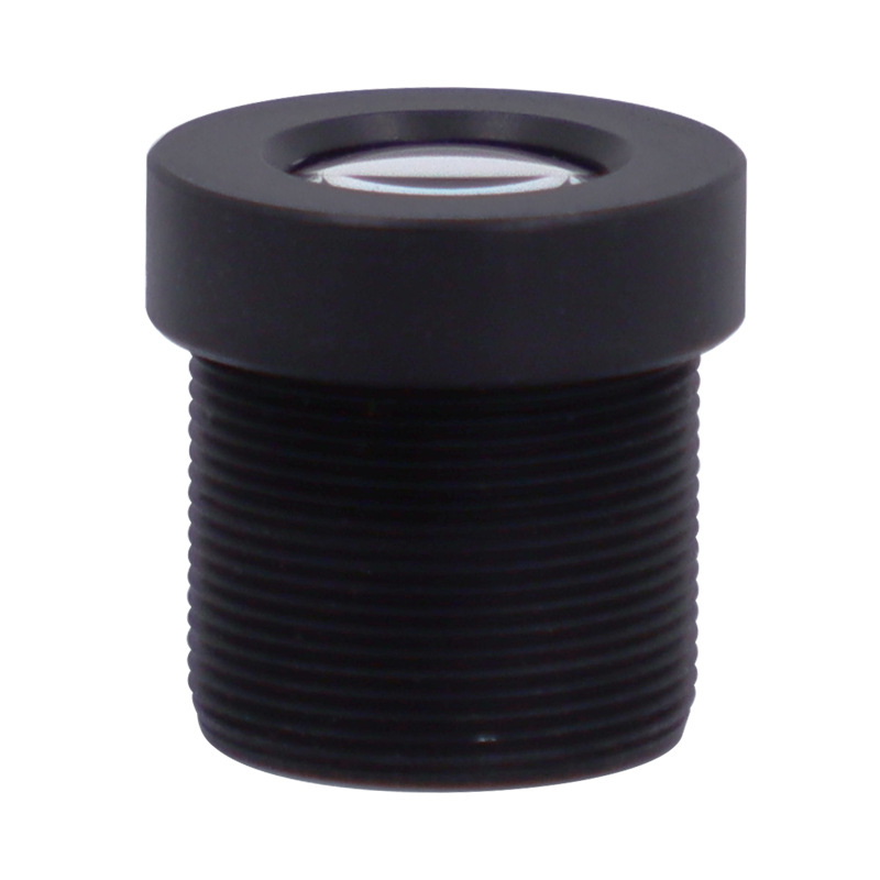 M12 порт индустриален обектив за камера, фиксиран фокус, MTV-MP5C серия, ниско изкривяване, 5 MP резолюция