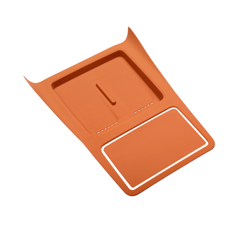 Σιλικονούχο πατάκι κεντρικής κονσόλας με ασύρματη φόρτιση για Wenjie M8 — προστασία από γρατζουνιές και σκόνη, κωδικός προϊόντος WTX-004