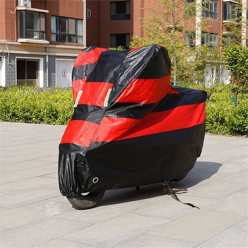 Покривало за мотоциклет от памучен велур - персонализируемо, марка Liding heng, съвместимо с различни модели (консултирайте се с клиентската поддръжка)