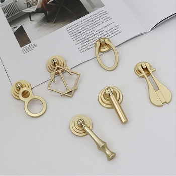 Egylyukú fogantyú cinkötvözetből, ajtókhoz és szekrényekhez, modern minimalista stílusú, elektroplatált, alkalmas ajtókhoz, ablakokhoz, szekrényekhez és fiókokhoz