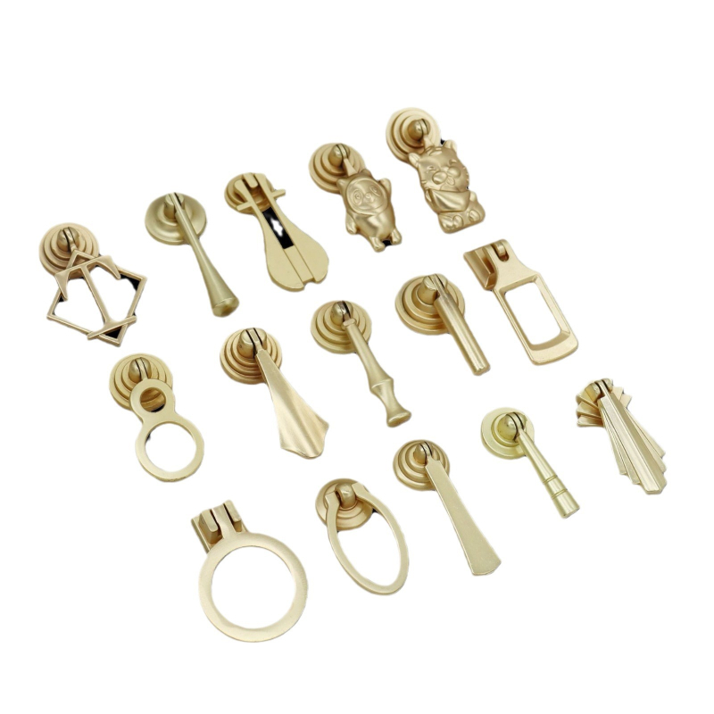 Egylyukú fogantyú cinkötvözetből, ajtókhoz és szekrényekhez, modern minimalista stílusú, elektroplatált, alkalmas ajtókhoz, ablakokhoz, szekrényekhez és fiókokhoz