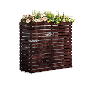 Jiayi Wood Industry – Acoperire pentru aer condiționat din lemn masiv, exterior, nepersonalizabilă