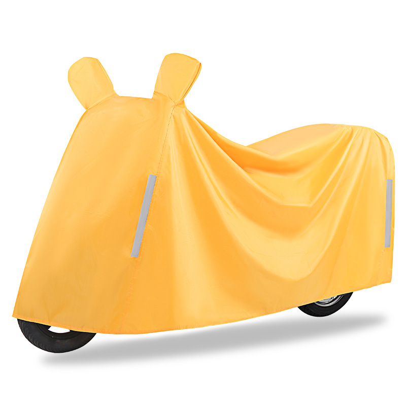 Yianda Κάλυμμα βροχής για ηλεκτρικά οχήματα σε δύο τροχούς, spunlace ύφασμα, αδιάβροχο και ανθεκτικό στη σκόνη, προστασία από τον ήλιο για μοτοσικλέτες