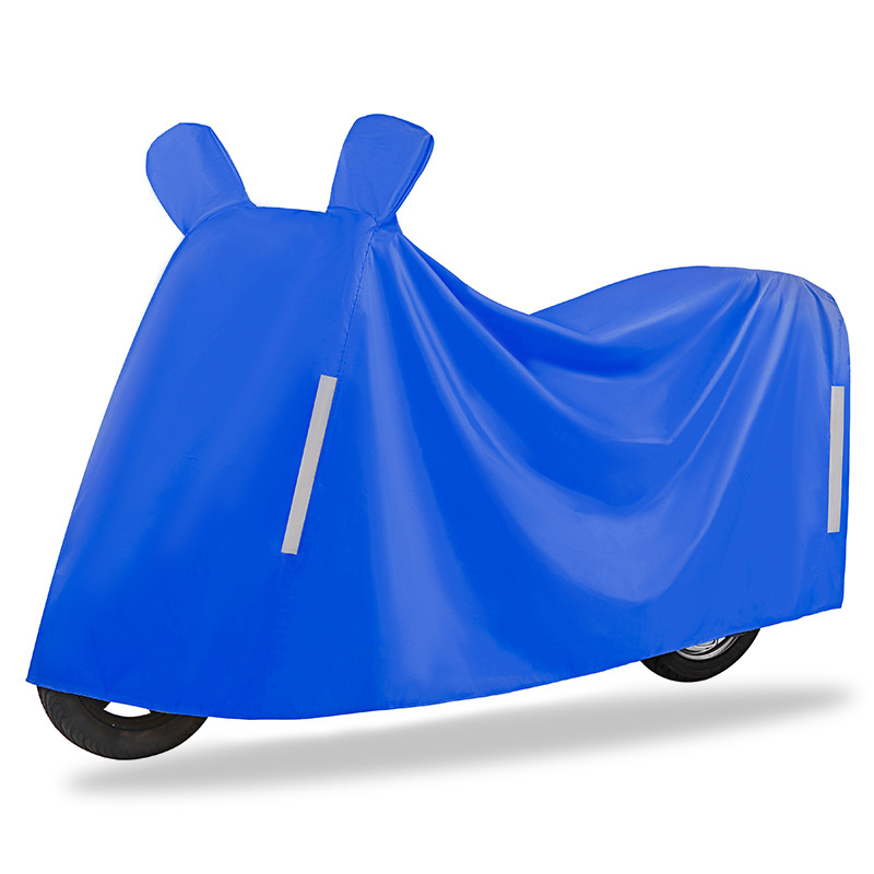 Yianda Κάλυμμα βροχής για ηλεκτρικά οχήματα σε δύο τροχούς, spunlace ύφασμα, αδιάβροχο και ανθεκτικό στη σκόνη, προστασία από τον ήλιο για μοτοσικλέτες