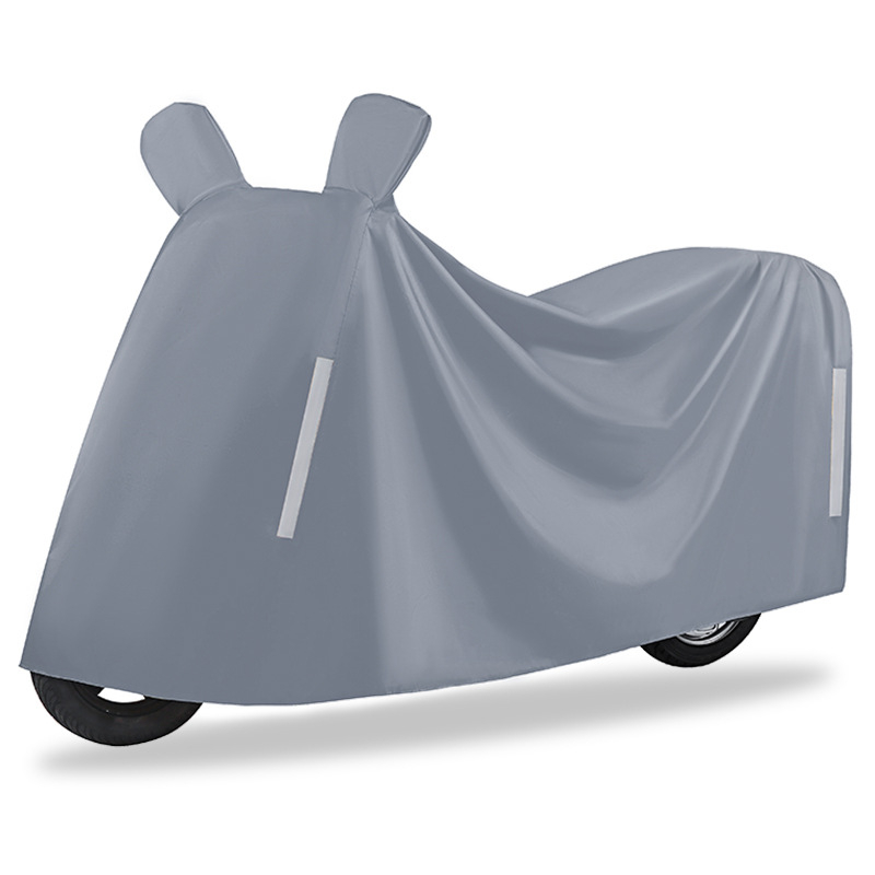 Yianda Κάλυμμα βροχής για ηλεκτρικά οχήματα σε δύο τροχούς, spunlace ύφασμα, αδιάβροχο και ανθεκτικό στη σκόνη, προστασία από τον ήλιο για μοτοσικλέτες