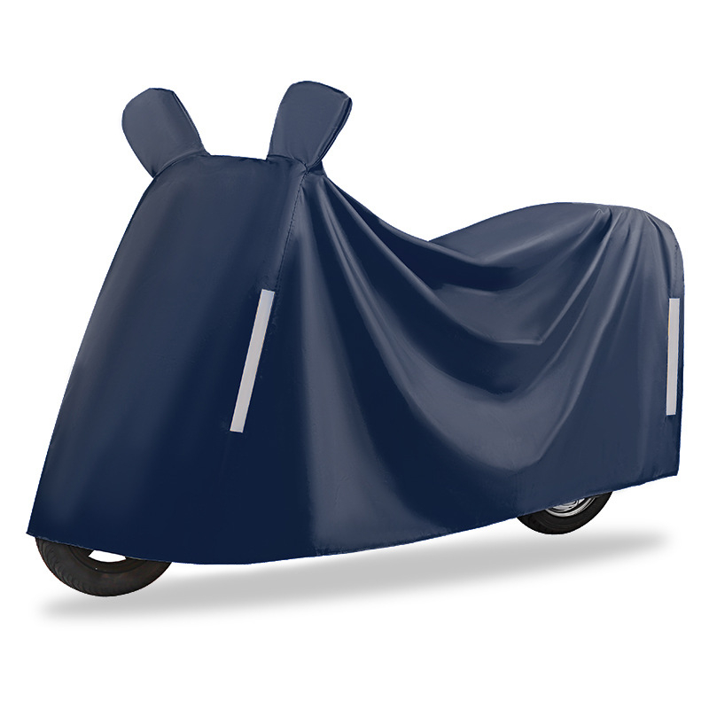 Yianda Κάλυμμα βροχής για ηλεκτρικά οχήματα σε δύο τροχούς, spunlace ύφασμα, αδιάβροχο και ανθεκτικό στη σκόνη, προστασία από τον ήλιο για μοτοσικλέτες