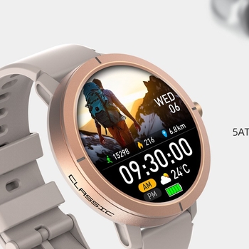 DM76 GPS pametni sat s Bluetooth pozivima, AMOLED zaslon, mjerenje srčanog ritma, sportska narukvica