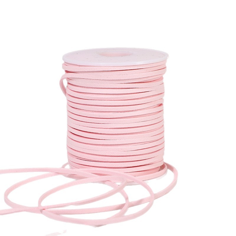 Șnur din piele întoarsă pentru ambalarea cadourilor și decorațiuni – sfoară împletită pentru agățat, Cod Produs: 23, potrivit pentru ambalarea florilor, decorații de Crăciun și Anul Nou, ambalarea prăjiturilor