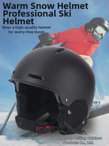 Zimná lyžiarska prilba, vnútorná all-in-one prilba, ABS+EPS, Zhonghengxing, január 2025, vhodná pre deti, mládež a dospelých