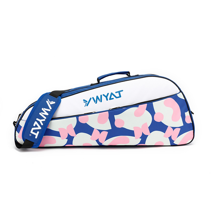 Чанта за ракети за бадминтон и тенис – капацитет 3 ракети, презрамка за едно рамо, унисекс, платно и полиестер, марка Ywyat