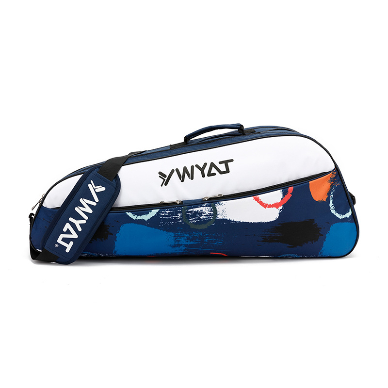Чанта за ракети за бадминтон и тенис – капацитет 3 ракети, презрамка за едно рамо, унисекс, платно и полиестер, марка Ywyat