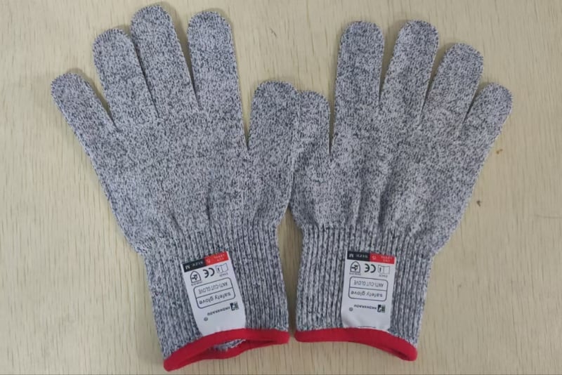 Παιδικά γάντια αντίκοπης HPPE – Επίπεδο 5, ανθεκτικά στη φθορά, για ξυλουργική και κηπουρική