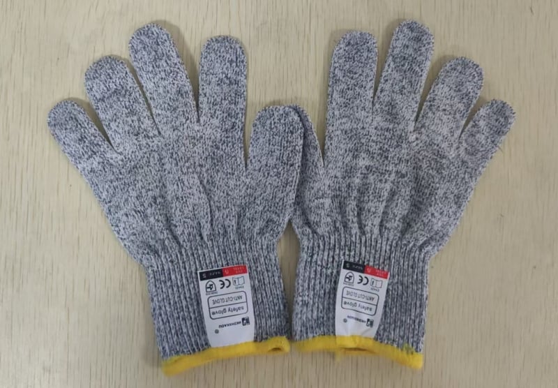 Παιδικά γάντια αντίκοπης HPPE – Επίπεδο 5, ανθεκτικά στη φθορά, για ξυλουργική και κηπουρική