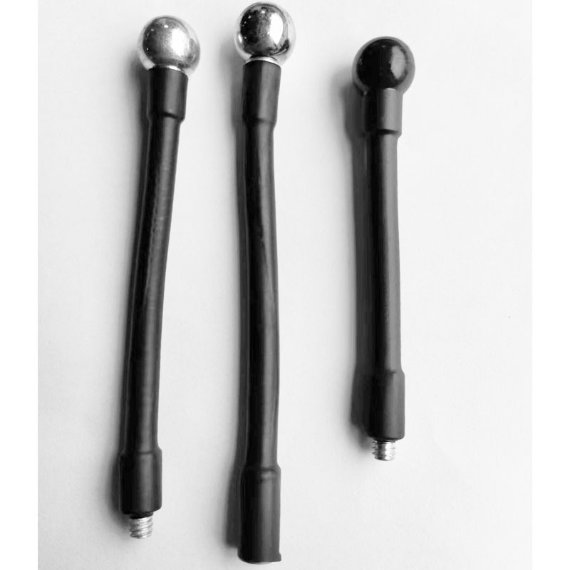 Ring svjetlo s fleksibilnom cijevi i držačem za telefon za uživo prijenos — metalno tijelo, model Hose, dodatna oprema za osvjetljenje