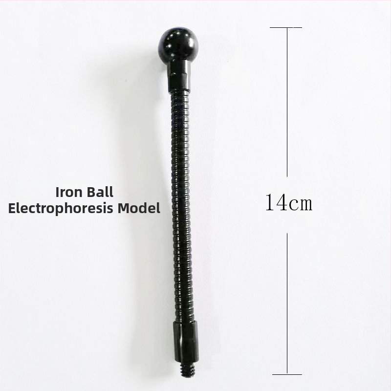 Prstenové svetlo s ohybnou trubou a držiakom na telefón pre živé vysielanie — kovové telo, model Hose, príslušenstvo osvetlenia