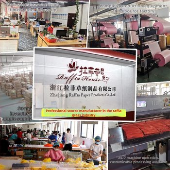 Пластмасова рафия за декоративен пълнител на подаръци — марка Raffia House; категория: рафия; употреба: сватба