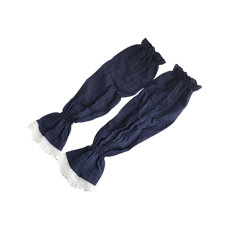 Ženske zaštitne rukavice za sunce od pamuk-linen mješavine, ljeto, prozračne, širokog kroja, universalni stil; sastav materijala 51–60%, tkanina: Drugo, pogodna za proljeće-ljeto-jesen, ciljana skupina: mladi do srednje