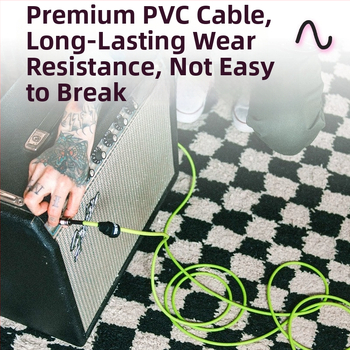 Cablu pentru chitară electrică Ernie Ball PO64 Series din cupru