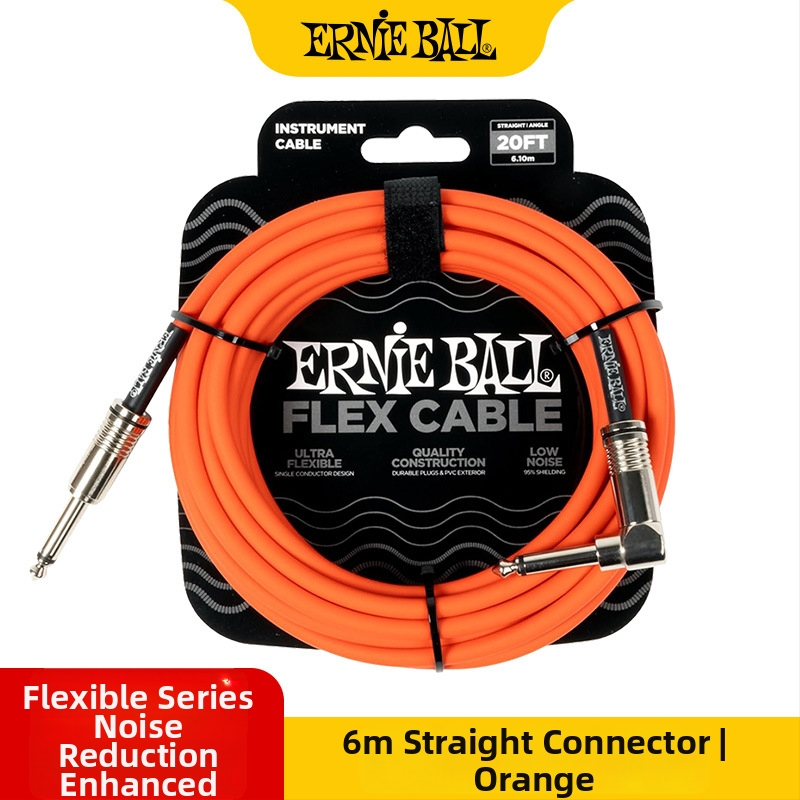 Cablu pentru chitară electrică Ernie Ball PO64 Series din cupru