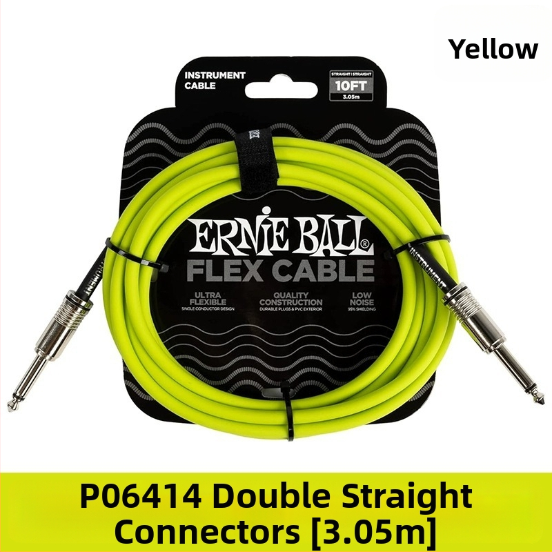 Cablu pentru chitară electrică Ernie Ball PO64 Series din cupru