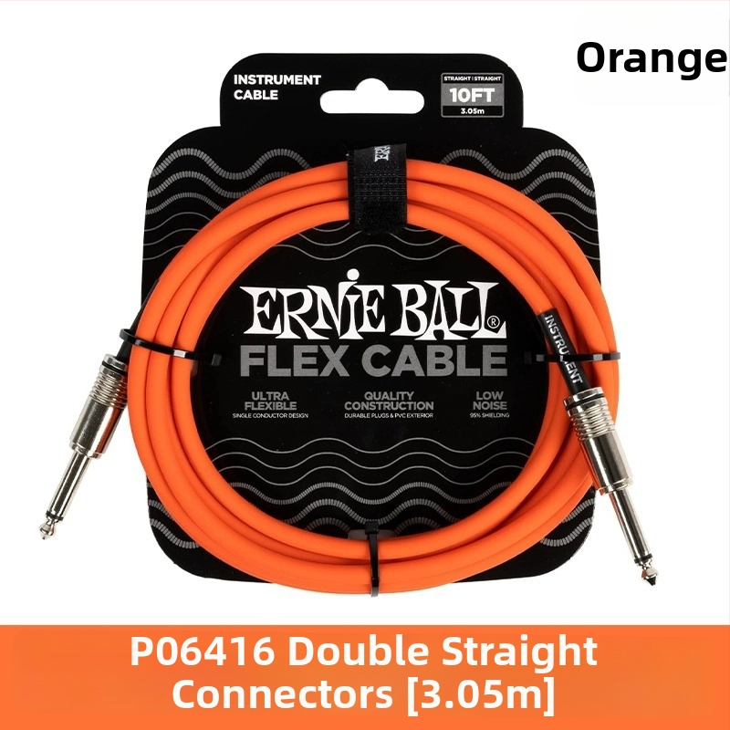 Cablu pentru chitară electrică Ernie Ball PO64 Series din cupru