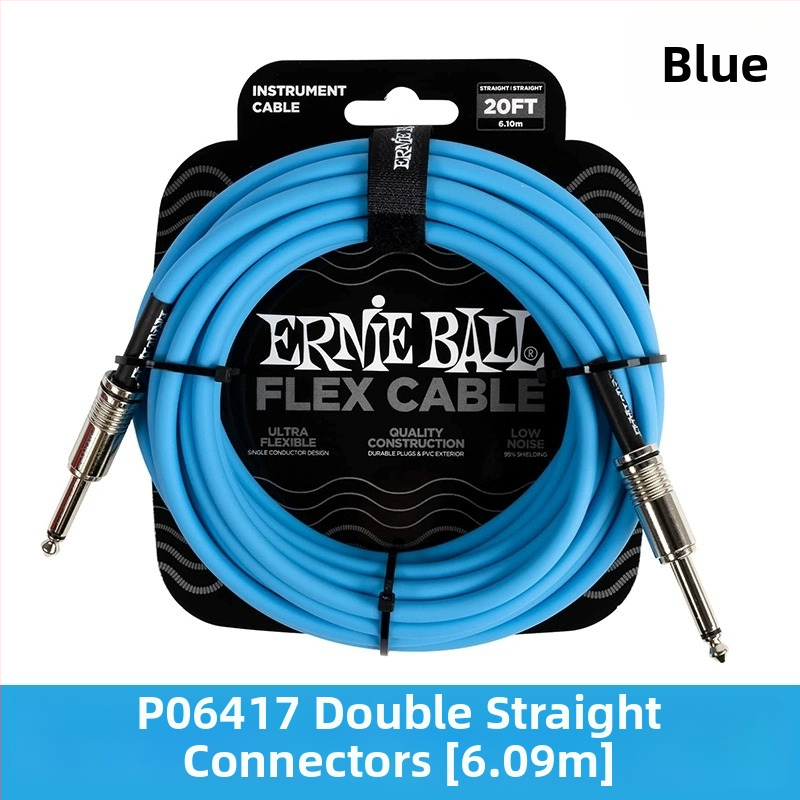 Cablu pentru chitară electrică Ernie Ball PO64 Series din cupru