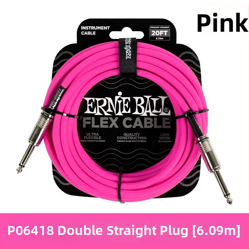 Cablu pentru chitară electrică Ernie Ball PO64 Series din cupru