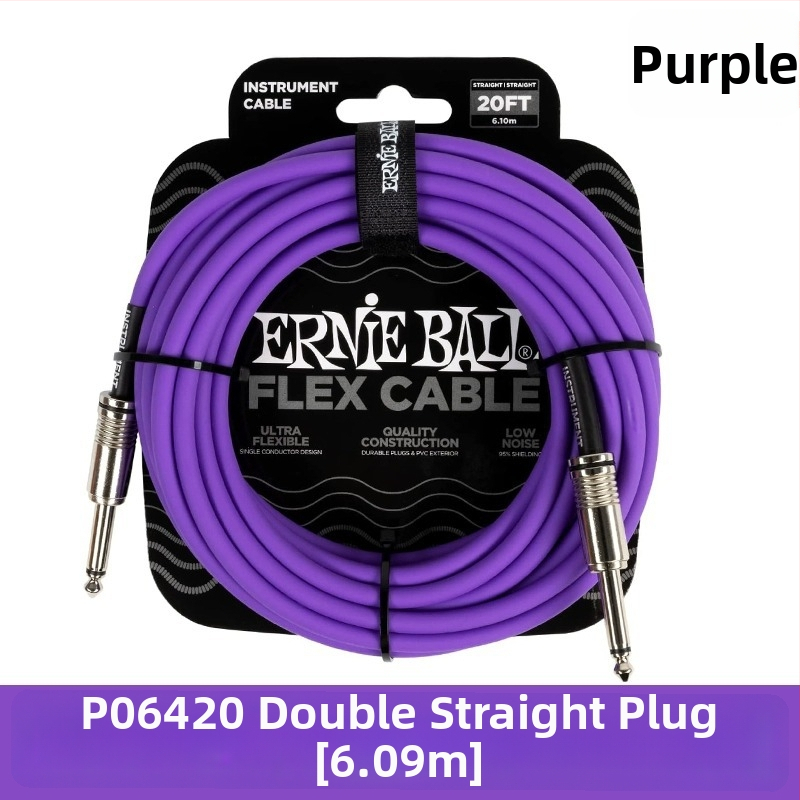 Cablu pentru chitară electrică Ernie Ball PO64 Series din cupru