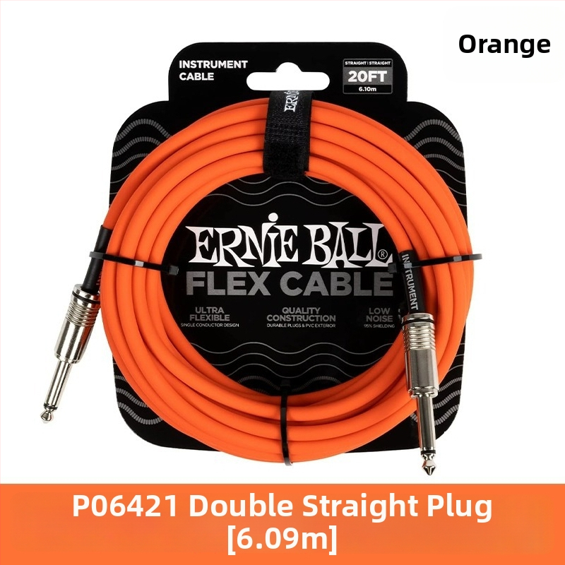 Cablu pentru chitară electrică Ernie Ball PO64 Series din cupru