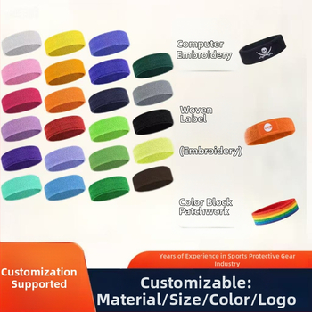 Kemanda športová čelenka na hlavu – priedušná a pot absorpčná látka; materiál: polyesterové vlákno, polypropylén, elastické vlákno; vhodná pre beh, fitnes, cyklistiku, basketbal, futbal a tenis