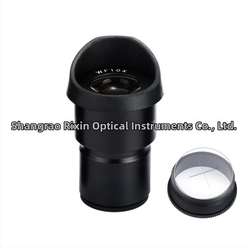 Окуляр за стерео микроскоп с широк ъгъл обзор, увеличение 5×/10×/15×/20×, Nishin, индустриален микроскоп.