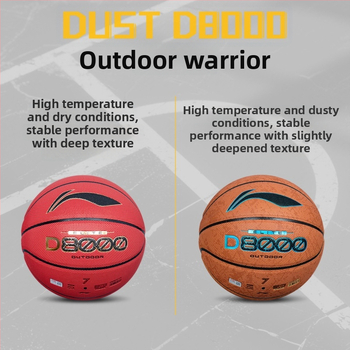 Li-Ning Basketbal – PU materiál, No. 7, vhodné na stolný tenis a badminton