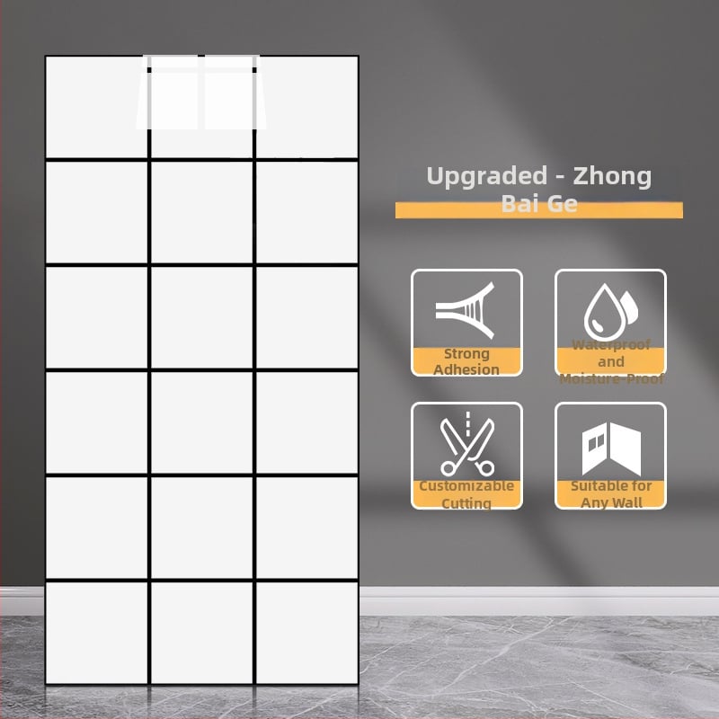 Samoljepljiva zidna naljepnica: ploča s imitacijom mramora od aluminijsko-plastičnog panela, PVC dekorativna zidna naljepnica, moderni minimalistički stil, 5+ komada