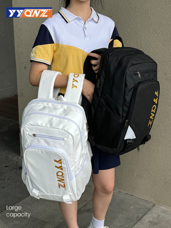 Раница за бадминтон/тенис, YYQWZ, от Oxford плат, водоустойчива и издръжлива, лека, с печат на лого