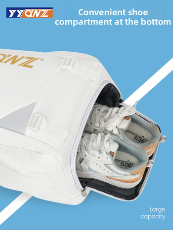 Раница за бадминтон/тенис, YYQWZ, от Oxford плат, водоустойчива и издръжлива, лека, с печат на лого