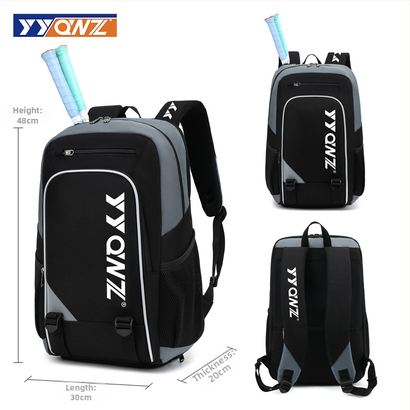 Раница за бадминтон/тенис, YYQWZ, от Oxford плат, водоустойчива и издръжлива, лека, с печат на лого