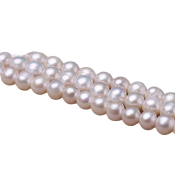 Szabad gyöngyök – édesvízi gyöngyök, polírozott, Hongchu márka, egyszerű stílus