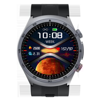 Ceas inteligent S25 cu pompă de aer, tensiune arterială, ritm cardiac, SpO2, apel Bluetooth