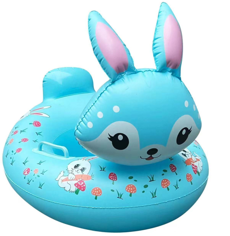 Dječji naduhvatni plivački prsten s motivom životinje, ekološki PVC, debljina 0,18 mm, otisak, marka Hongyu