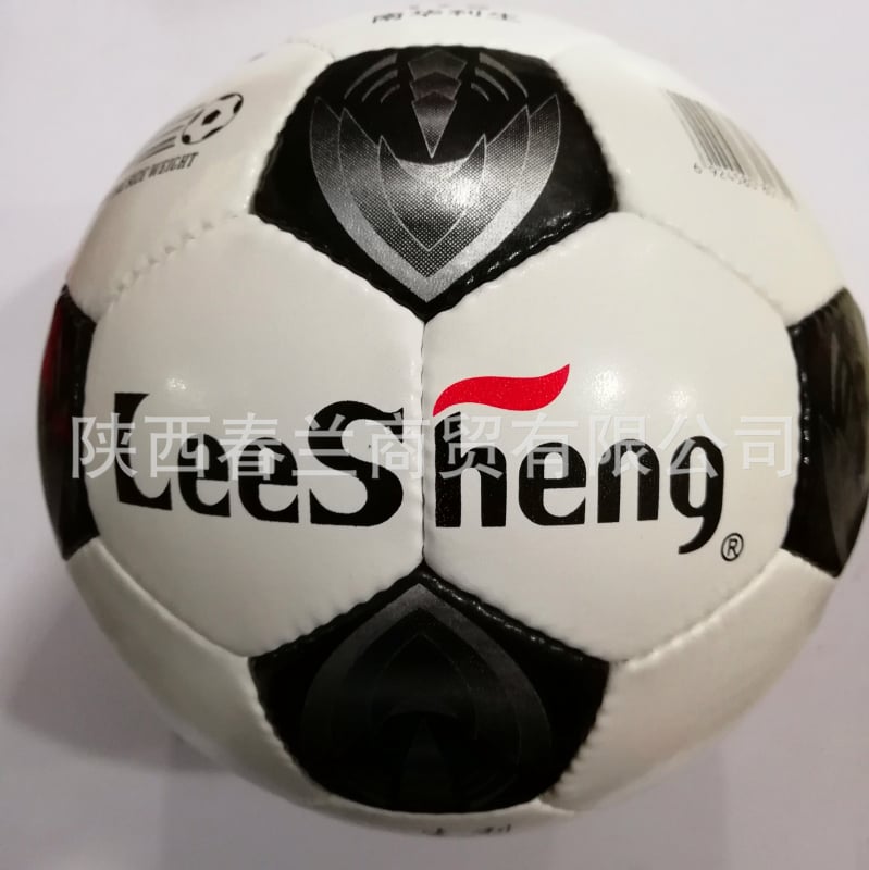 Minge de fotbal din piele de vită, cusută manual, Nr.5, pentru meciuri și antrenamente