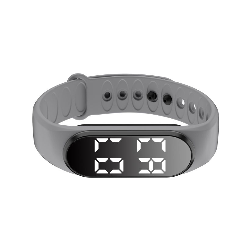 UTfit Countdown sportska narukvica s alarmom, praćenjem sna i pedometrom — vodootporna, trajanje baterije 15–21 dana