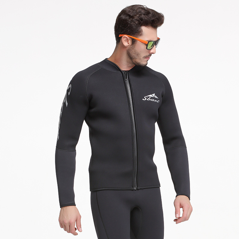 Dvodjelni wetsuit za ronjenje – Sbart, 90% guma + 10% najlona, zadržava toplinu, pogodan za ronjenje i plivanje