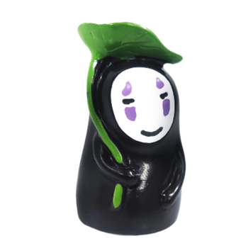 Figurină decorativă din rășină pentru casă și mașină — bărbat fără față, stil japonez; Brand: Xiaojiao la; Material: rășină; Categoria: meșteșuguri din rășină