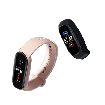 M5 pametna narukvica s mjerenjem otkucaja srca, vodootporna, TFT zaslon, silikon narukvica, trajanje baterije do 7 dana