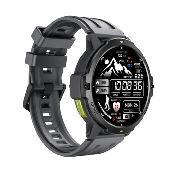 C31 смарт часовник с мониторинг на здравето, 100+ спортни режима, GPS за външно ползване, живот на батерията 7–14 дни