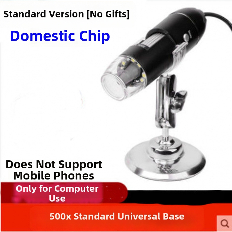 USB digitálny mikroskop s 1600× zväčšením na skúmanie kože a vlasových folikulov — kompatibilný so smartfónom, vysoké rozlíšenie snímok