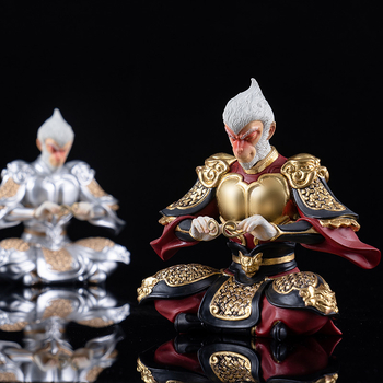 Διακοσμητικό αυτοκινήτου από ρητίνη με Monkey King, κινεζικού στυλ, ρητίνης χειροποίητη διακοσμητική τέχνη, κατάλληλο δώρο για επιχειρήσεις και εκδηλώσεις