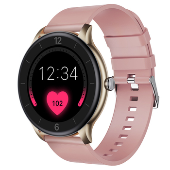 GT2 Смарт часовник с кръгъл TFT дисплей, мониторинг на сърдечната честота и сатурацията на кислорода в кръвта, NFC, Bluetooth разговори и безжично зареждане